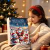 Interactive Holiday Game Christmas Advent Calendar 2026, Snowman 24 Day Countdown Box with Acrylic Hanging Pendants, Festive Tree Decor, Gift for Kids