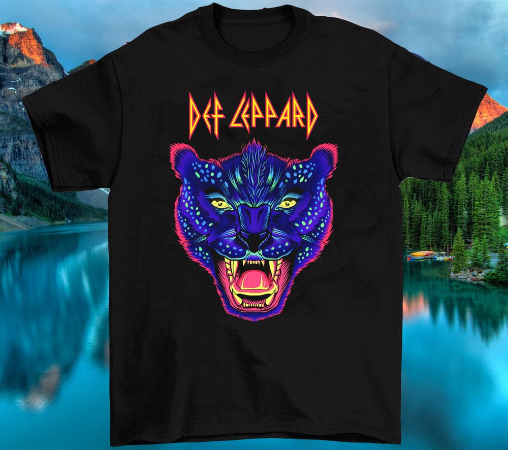 New Def Leppard Band World Tour Black Unisex T-Shirt Unisex T-Shirt L