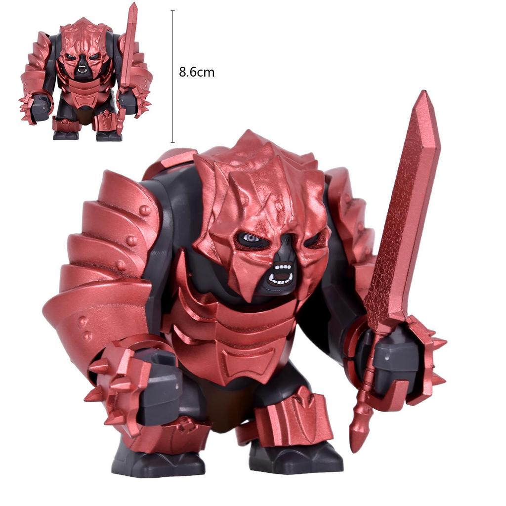 DXMH3016 Armored Troll Building Blocks Figure Set for Export