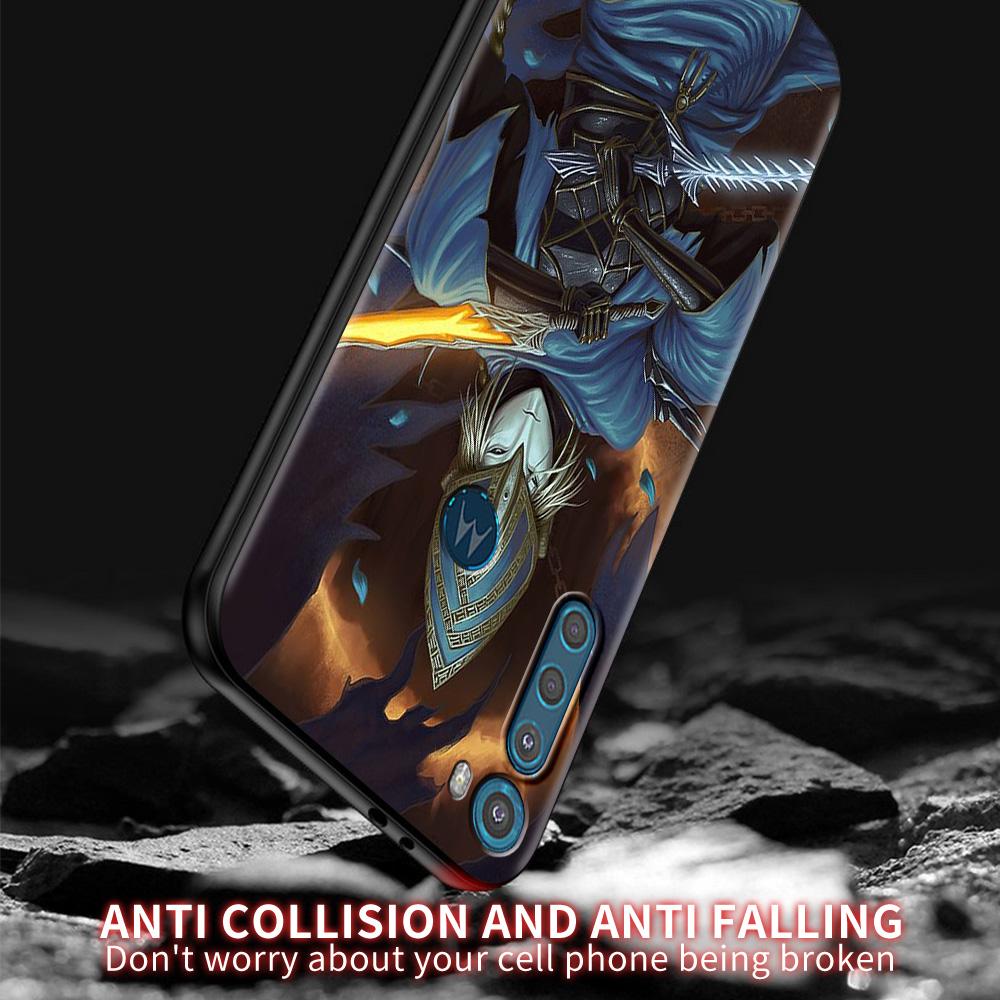 Populært spill Elden Ring Deksel For Realme 8 8i C3 C21 C21y Deksel for Motorola G30 G60 One Fusion G200 G71 G9 Play Telefondeksel