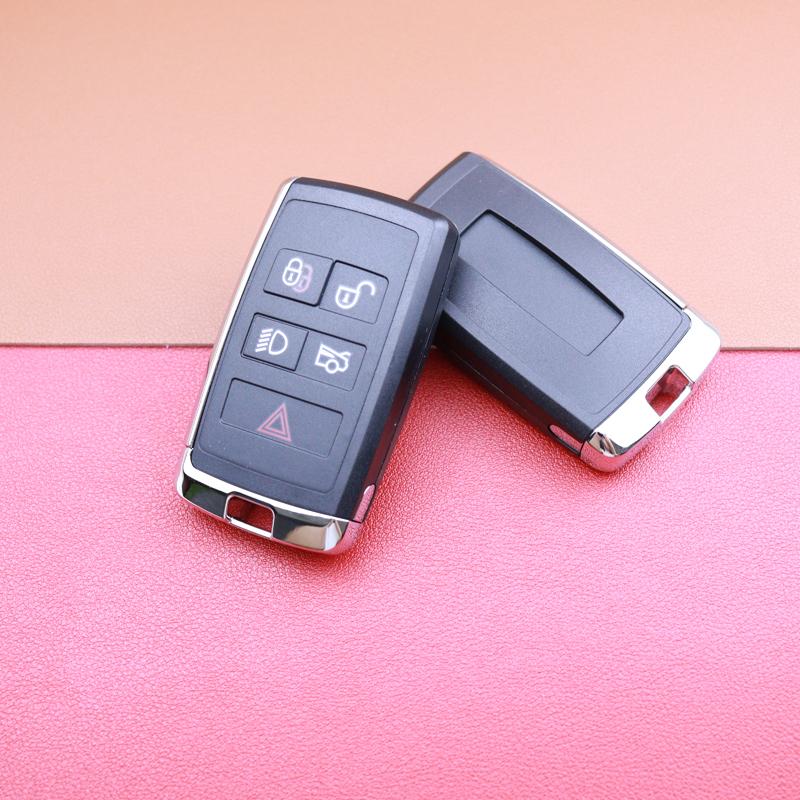 Per Jaguar F-Pace F-Type XE XF XJ per Land Rover Discovery Freelander Range Rover Sport Evoque Guscio Custodia Cover per Chiave Auto