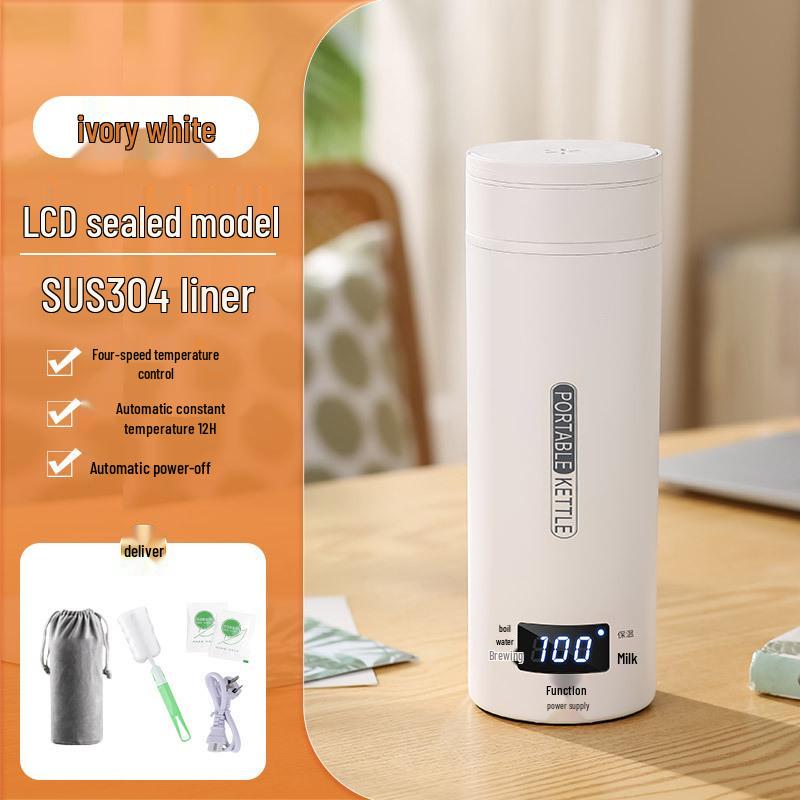 Portable Smart Travel Kettle with Adjustable Temperature
