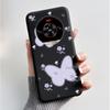 Printed Phone Case For ZTE Nubia Focus 2 Ultra 5G Funda Capa Soft Silicone Black Shell Cover Cute Flower Cartoon Casing Coque