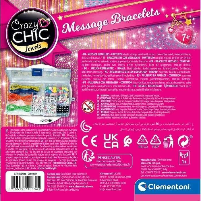 Kit De Fabrication De Bracelets À Message Crazy Chic