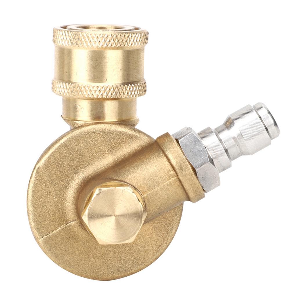High Pressure Washer Spray Nozzle 7Level 240 Degrees  Adjustable Nozzle Tip 14 Inch Quick Plug