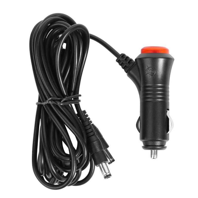 3m 12V 24V Car Cigarette Lighter Power Plug 5.5*2.1mm Adapter Switching Power Plug Cable Cigarette Lighter Plug with Cable
