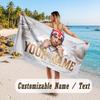 Custom Name Large Beach Towel,Central Cee Quick Absorbent Towel For Outdoor Travel Poolside