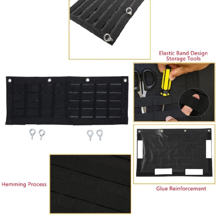 Luggage Storage Bag Cover Trunk Boot Organizing Large Capacity Tailgate Organizer for Jimny JB64 JB74 2019-2024 Vehicles