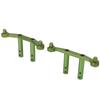 RC Aluminium Front Rear Body Mounts Set Car   Column Post for   Typhon 1Celsius10 RC Car