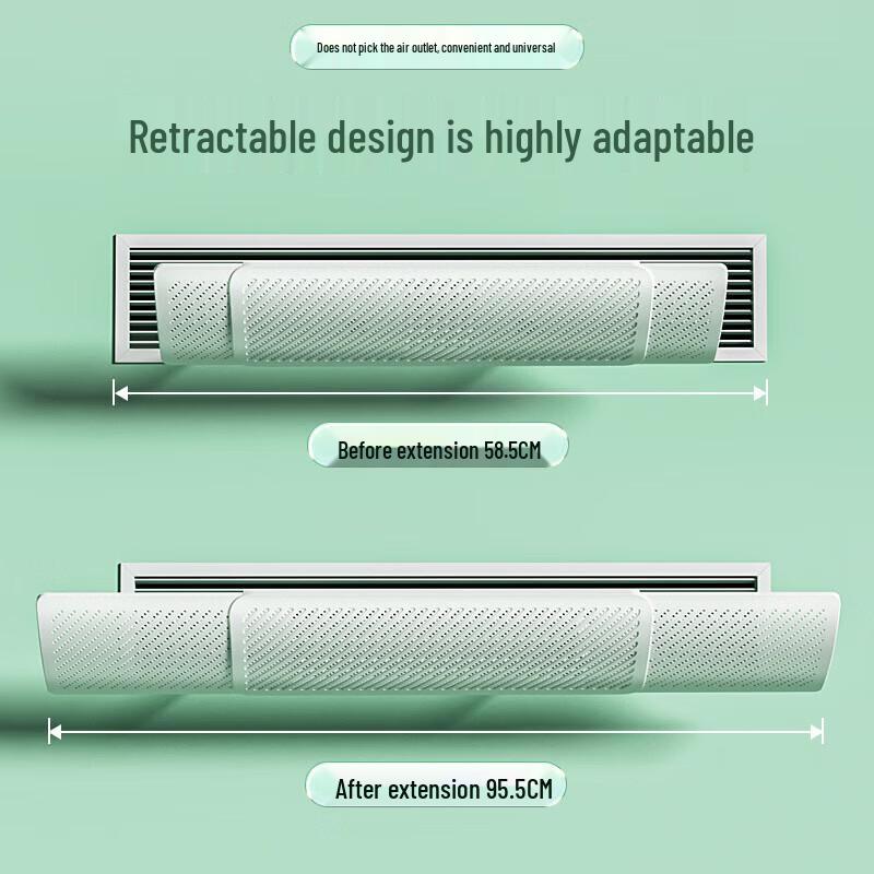 CNMF Universal Central Air Conditioner Wind Deflector