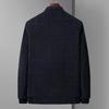 Men's Chenier Stand-up Collar Middle-aged Jacket Spring and Autumn New Men's Clothing Dad Business and Leisure Outside