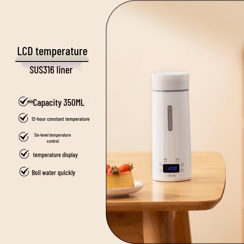 MRSIKEY Portable Travel Electric Kettle