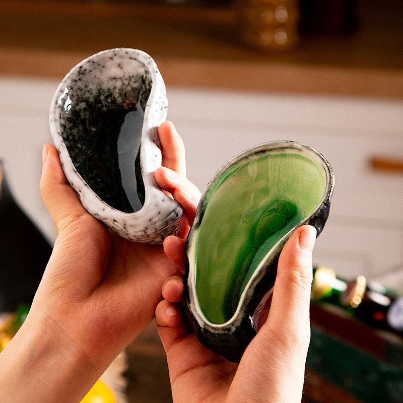Seafood Modeling Oyster Creative Tableware Ceramic Platter Bowl Hotel Restaurant Japanese Food Shop Personalized Tableware Plate