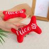 Interactive Dog Joint Sound Puppy Toys Bone For Small Resistant Squeak Dogs Indestructible Dog Plush Chewing Toy Pet Bite Toys
