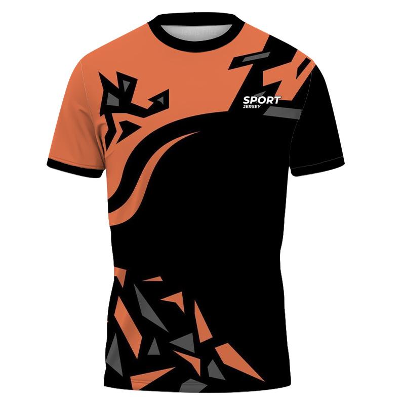 

3D-принт мужская футболка 2025 новая толстовка летняя спортивная с круглым вырезом повседневная футболка с коротким рукавом мужская одежда мужская крутая уличная одежда L