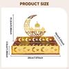 Ramadan Serving Tray Table Decor Gift Versatile Food Storage Container Decoration for