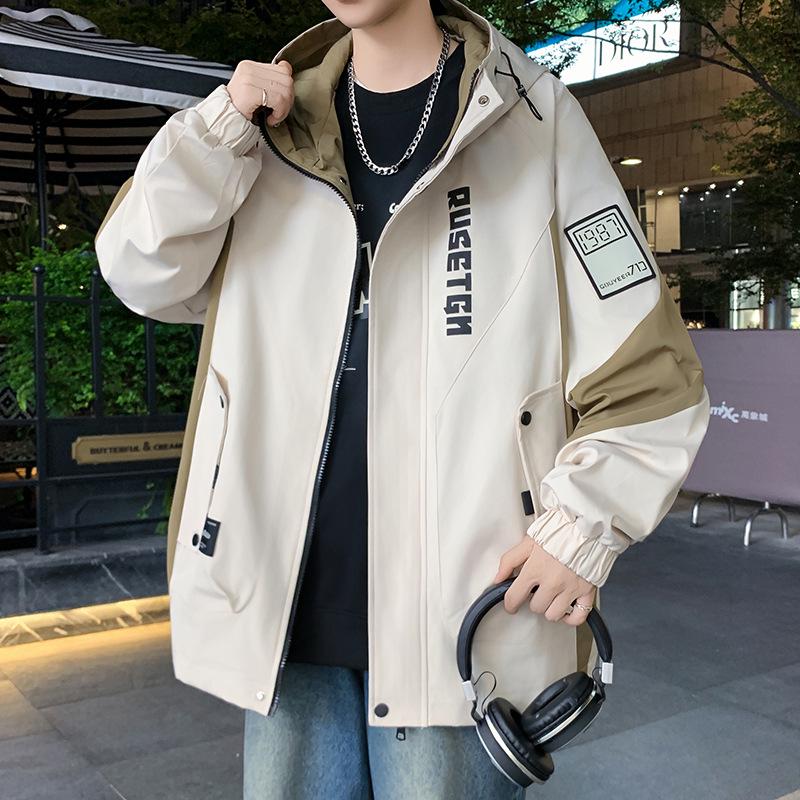 2025 Spring/Autumn Youth Boys' Stylish Casual Jacket for Middle School Students
