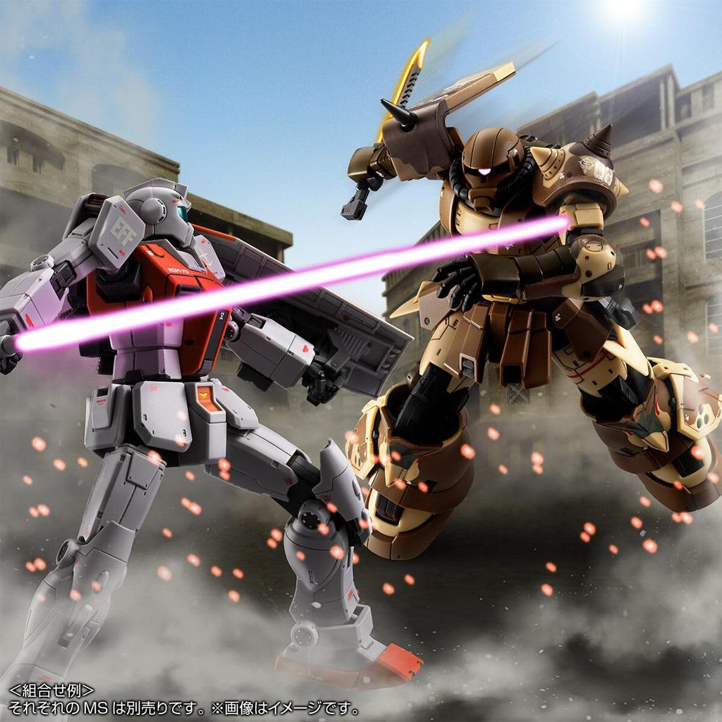 HG Cucuruz Island High Mobility Zaku Ground Type Scale Plastic Model Kit Doan's (Sanho's Unit) 1/144 Pre-colored