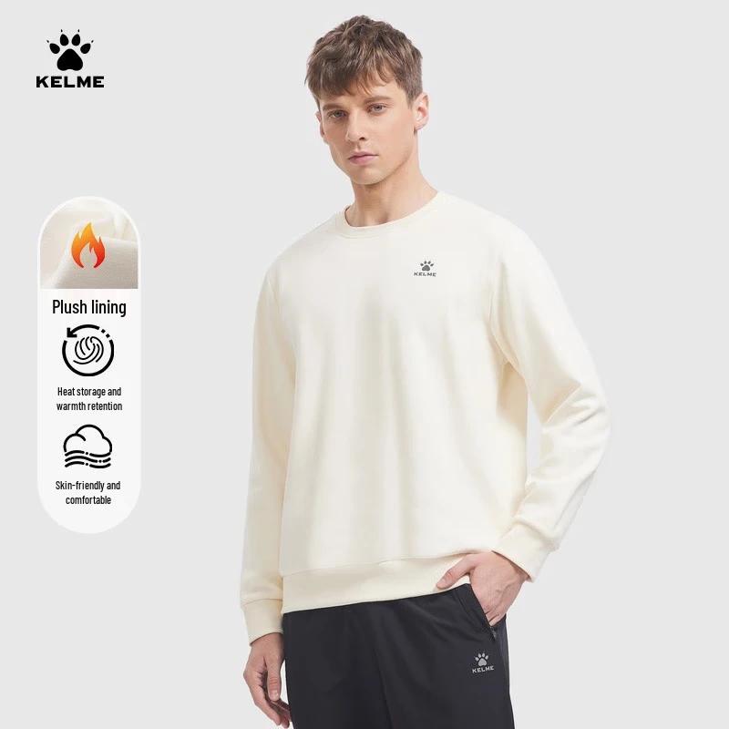 

KELME Unisex Winter Fleece Round Neck Sweatshirt 2XL