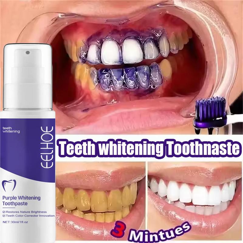 Blanchiment des dents Dentifrice Sérum Élimine les taches de plaque Hygiène bucco-dentaire Nettoyage Outils de blanchiment dentaire Haleine fraîche Soins dentaires