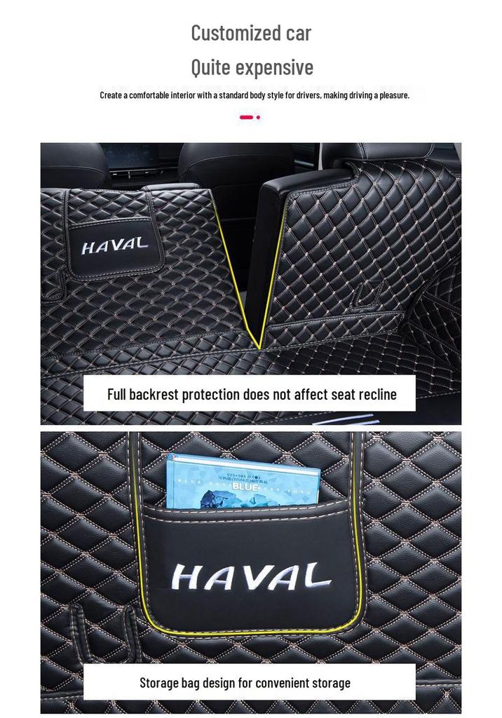 Kofferraummatte & Stoßstangenschutz für Haval H6 (2. und 3. Generation)