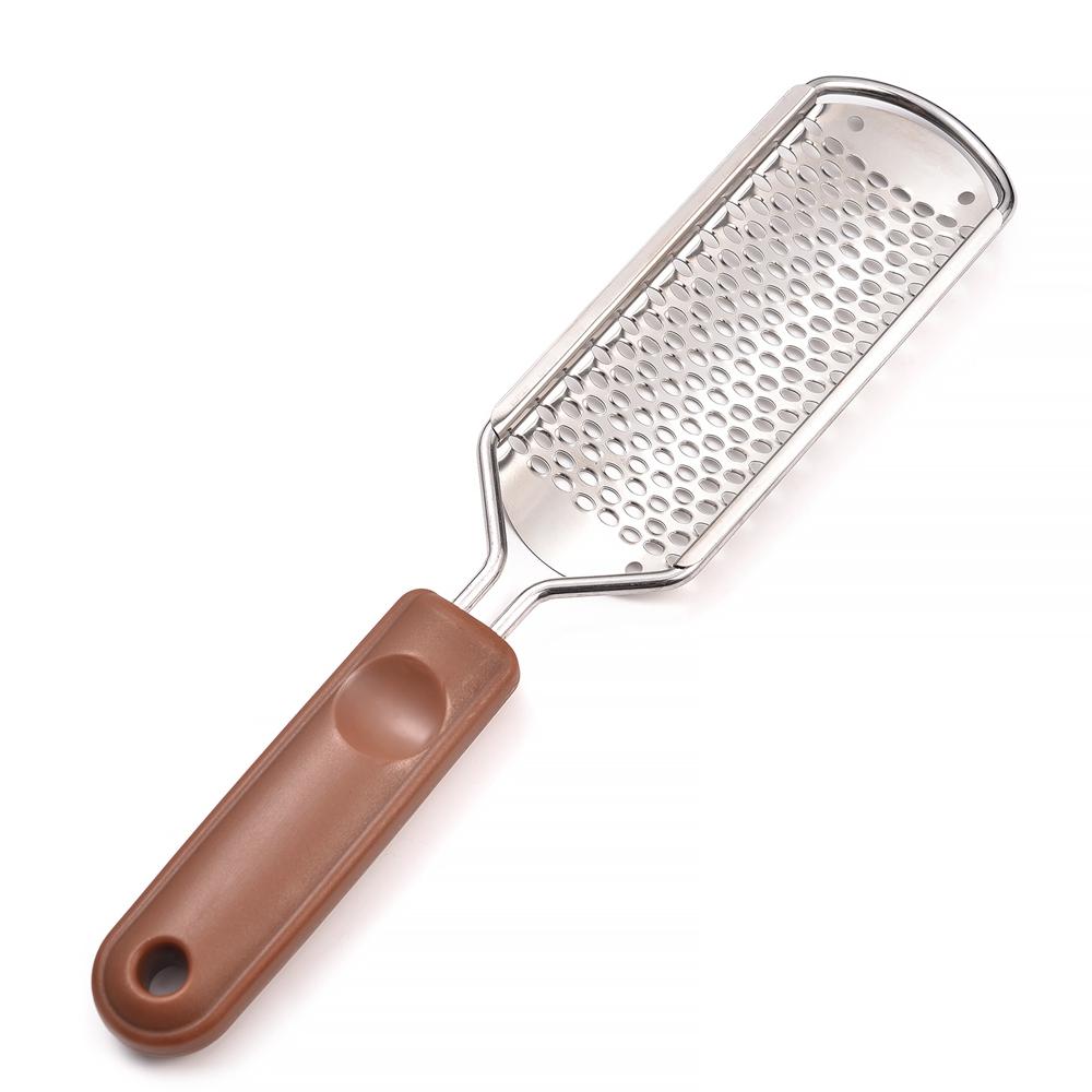 File Pedicure Stainless Steel Foot Scrubber Heel Callus Dead Skin Remover Exfoliating Professional Feet Care Tool Pedicure