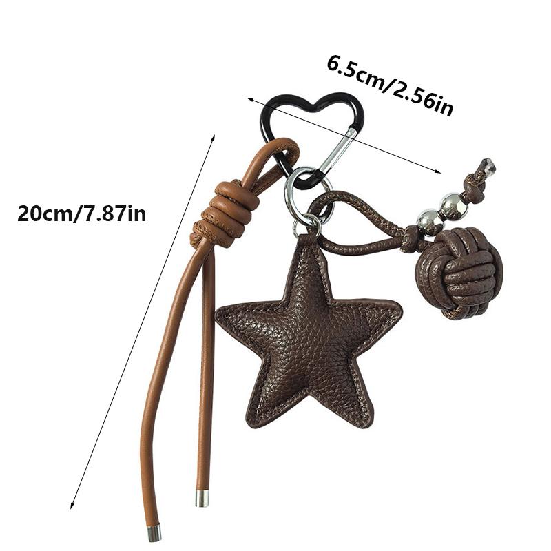 Cute Star Shape Mini Backpack Hanging Handbag Pendant Bag Pendant Bags Accessories