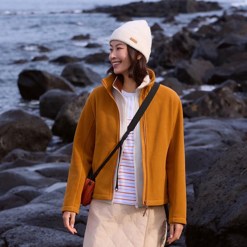 LAFUMA Women's Fleece Stand Collar Warm Jacket LFJA5CR60