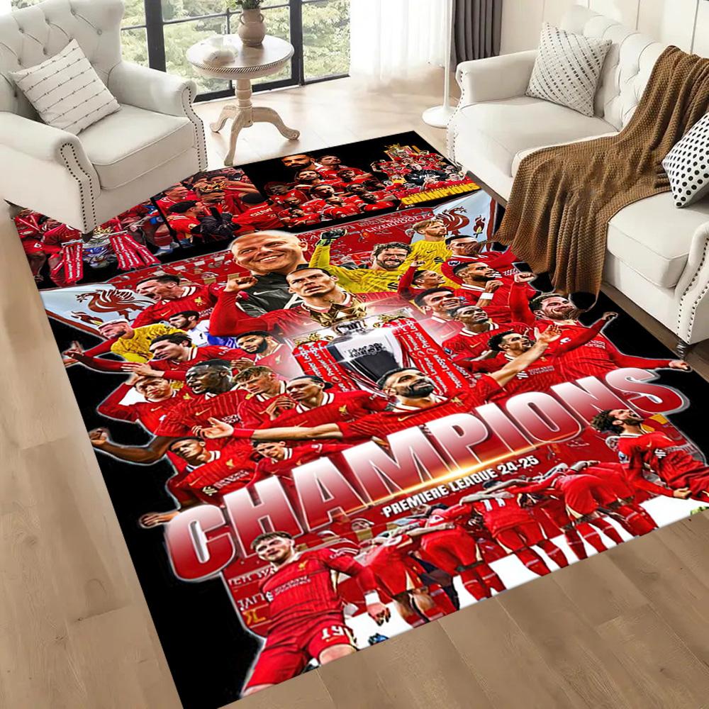 Liverpool Football Club Carpet Design For Living Rooms Outdoor Decorate Room Foyer Antislip Carpet Anime Office Decor Birthdaychristmas Gift