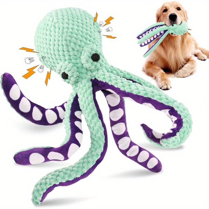 1PC Suitable for Small, Medium and Large Dogs Large Soft Fabric Octopus - Ideal Training Bonus Gifts, Soft Fabric Toys, Dog Toys