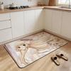 decorate-Chobits Floor Mat Non-slip Quick-dry Diatomaceous Earth Bath Mat, Absorbent Doormat