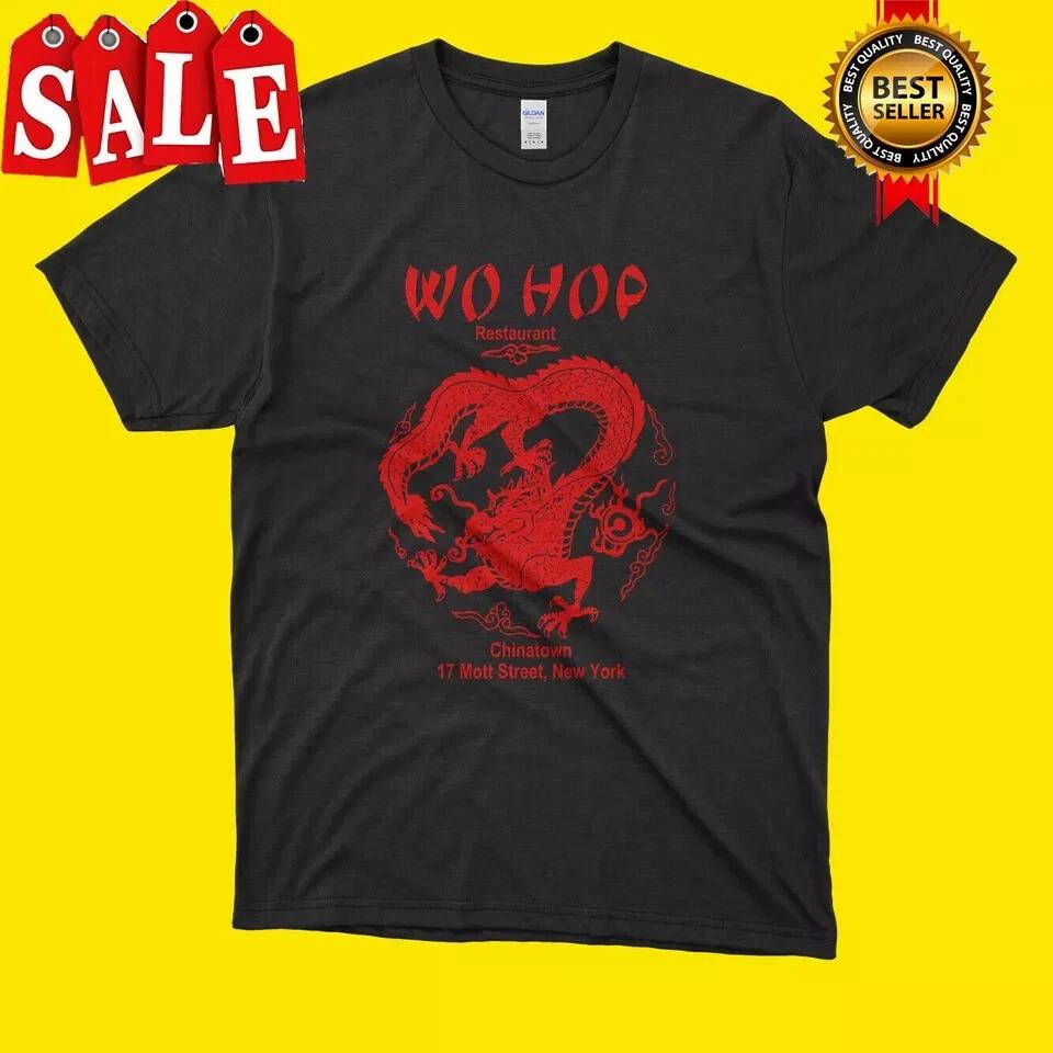 

Limited WO HOP RESTAURANT Chinatown Mott T-shirt Black L