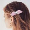 Plush Wing Hair Pin Teen Adult Carnivals Ponytail Braids Comfortable Hair Clip