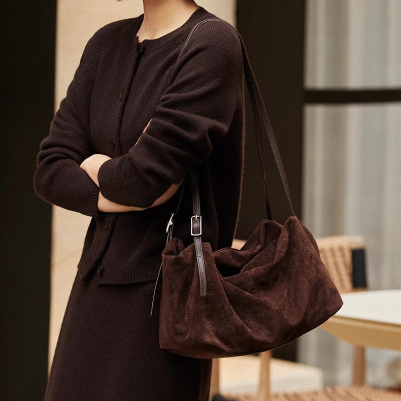 Elegant Wool Knit Cardigan and Skirt Set for Women - Loose Two-Piece Ensemble
