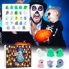 3D, 24pc Draw Halloween Glowing Gifts, Countdown Calendar