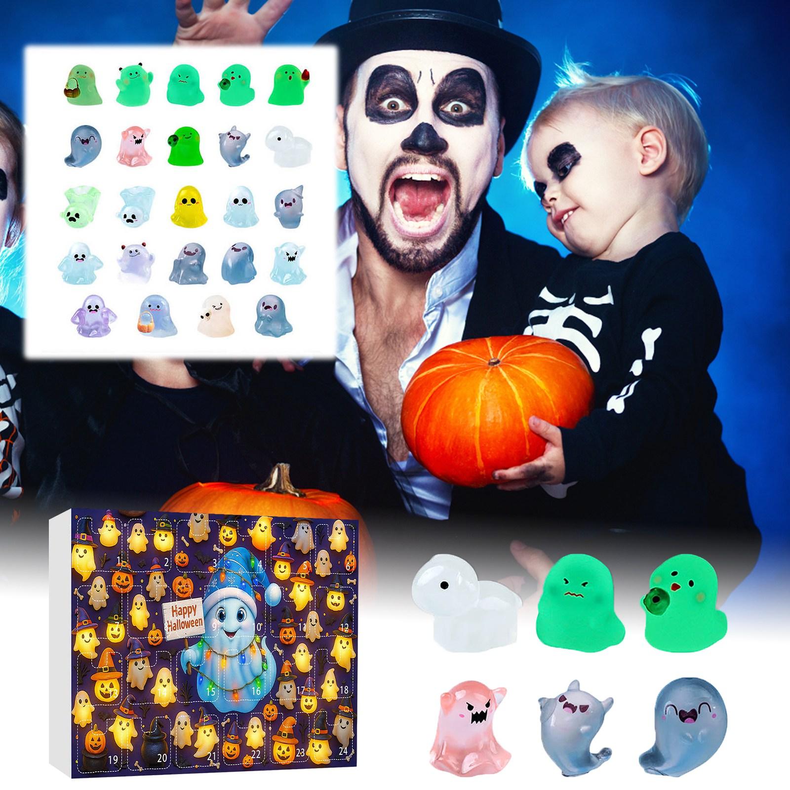 

3D, 24 шт. Рисуй Хэллоуин Светящиеся Подарки, Календарь Обратного Отсчета One Size