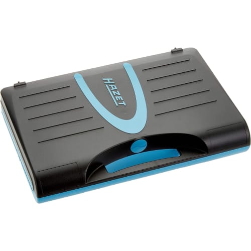 Hazet 606N/12 Combination Wrench Set, 12-Piece Set with Adjustable Wrench, Open-End Wrench, and Ratchet Mechanism, Chrome-Plated Finish, Ideal for DIY