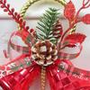 With Pine Cones Xmas Tree Pendant Glitter Christmas Hanging Ornament Christmas Bell  Shopping Mall