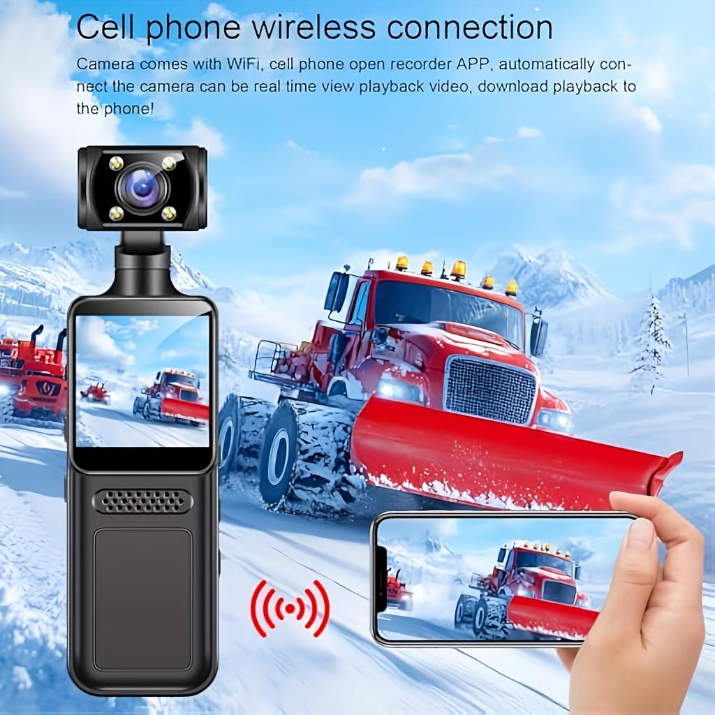 NEW 4K WIth Wifi Hotspot Mini Camera Portable Digital Video Recorder Body Camera Night Vision DVR Miniature Camcorder