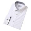 S.T. Dupont Long Sleeve Slim Fit Stretch Spandex White Shirt Se5fm22ls922swh 