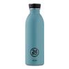 Gourde - 24Bottles - Urban 500 Ml - Acier Inoxydable - 100% Sans BPA - Bleu Poudre