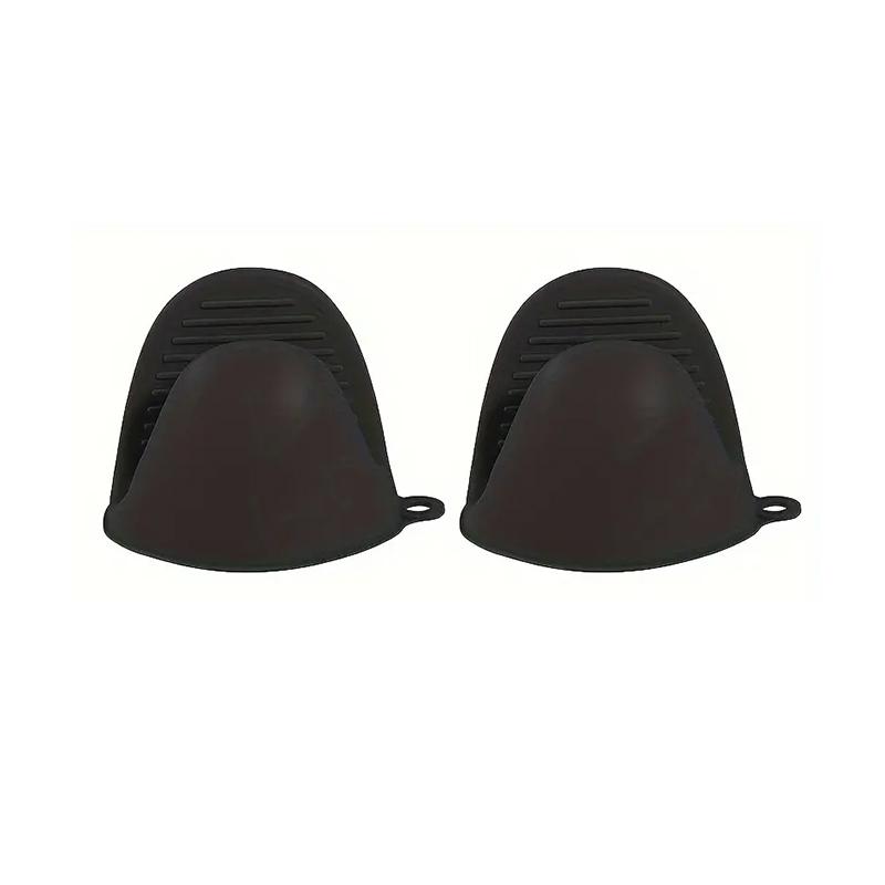 2pcs Oven Mitts Silicone Heat Resistant Clip Gloves Anti-scalding Non-slip Gloves Clip Pot Holders Baking Kitchen Utensils