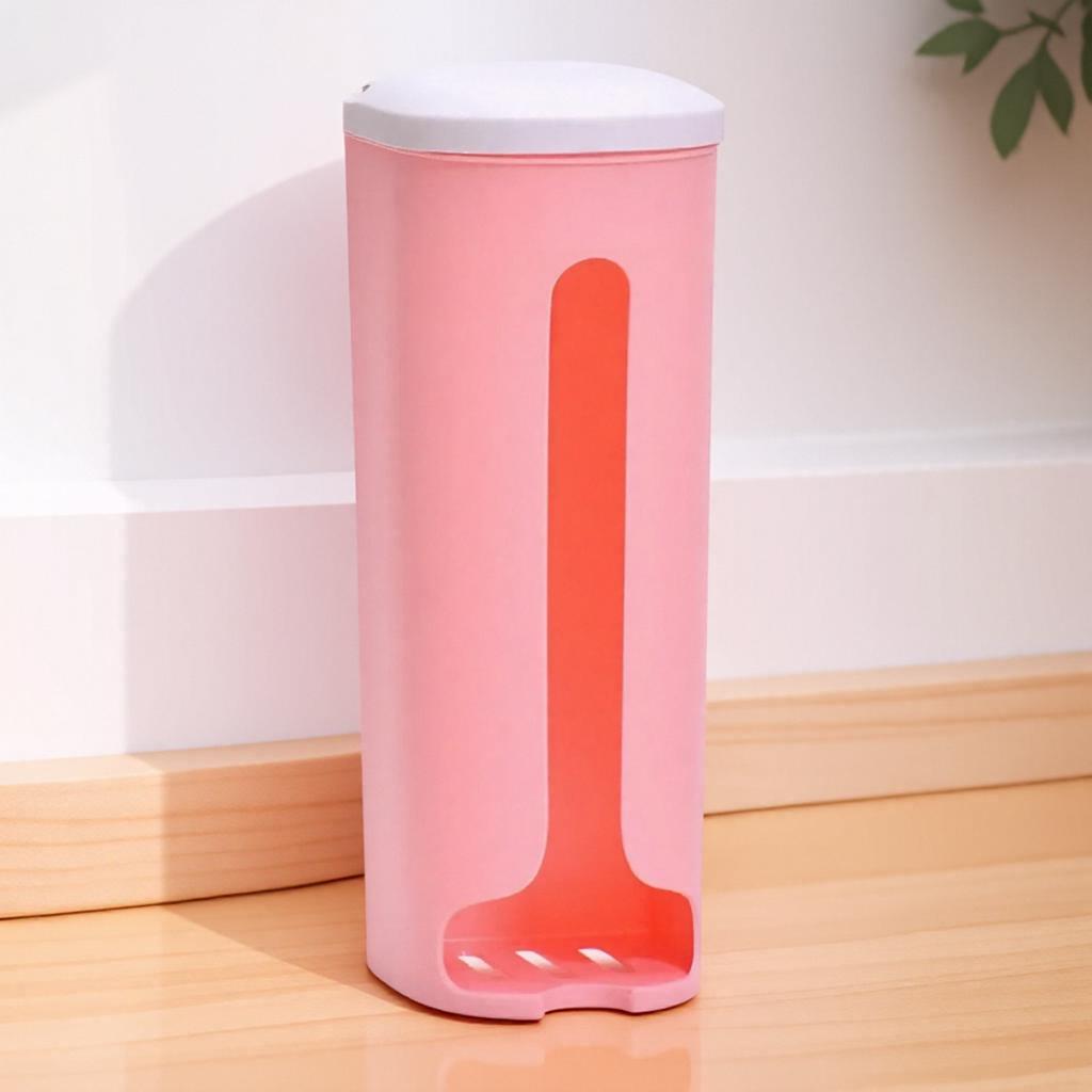 Punch Free Kitchen Garbage Bag Storage Box Wall Mounted Detachable Plastic Bag Holder for Easy Finishing Storage