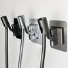 1pc, No-Drill Adjustable Shower Holder, A Versatile Wall-Mounted Base for Fixing Shower Rain Heads In The Bathroom, Capable of Adjusting Up, Down,Left