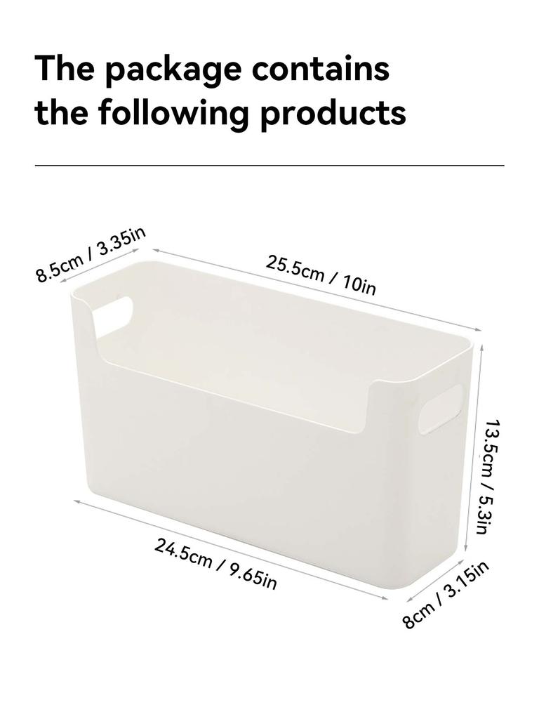 WORTHBUY Plastic Bag Storage Box Multifunctional Trash Bag Container Garbage Bag Holder Kitchen Cabinet Storage Organizer