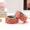 1 rulle, 4,5 cm*100 m/1,77*39,37 tum, Tryckt, Jordgubbsförseglingstejp, Söt och Fräsch, Ins-tejp, Förpackningstejp, Flickaktig, Förseglingstejp
