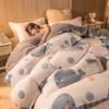 Home Textiles Quilt Comforter Soft Warm Floral Velvet Bedding Winters Use Machine Washable Suitable for Bedroom and Guest Room