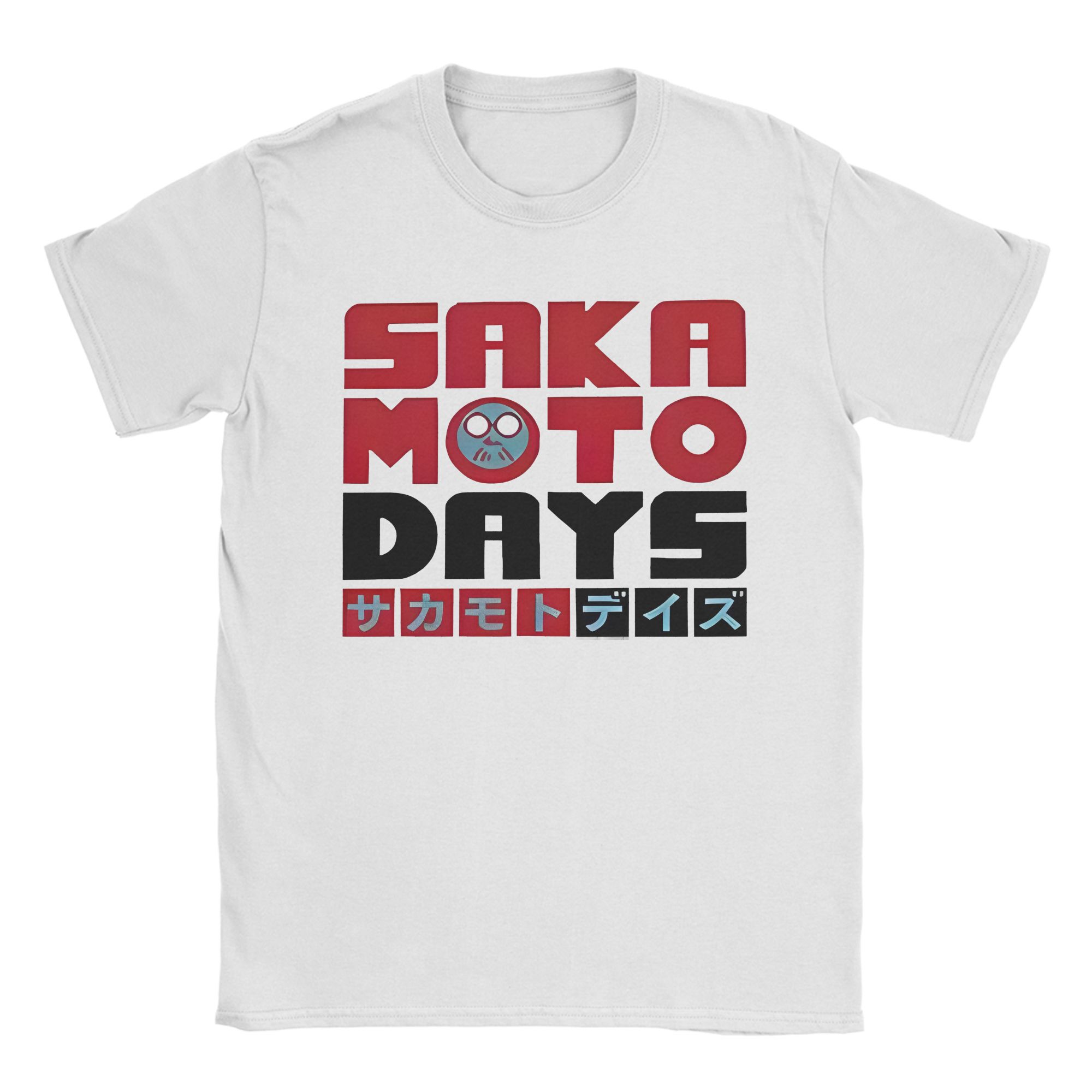 

Мужская Женская Футболка Sakamoto Days Манга Аниме Хлопковая Одежда Юмористическая Футболка с Коротким Рукавом и Круглым Вырезом Оригинальные Футболки S