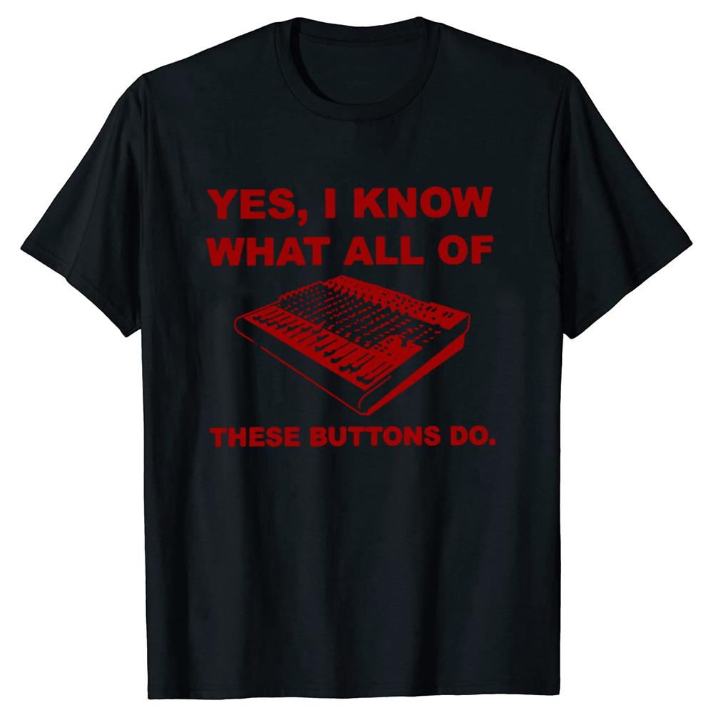 Sound Engineer T Shirts Graphic Streetwear Short Sleeve Harajuku DJ Audio Engineer Hip Hop T-shirt Mens Clothing