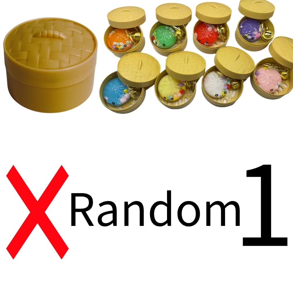 Glitter Knoedel Sleutelhanger Mystery Box: 6 Kleuren Willekeurige Stressballen, Esthetisch Bureau Sensorisch Speelgoed, Creatief Kantoor Fidget Cadeau